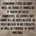 The Warrior's Path: Nourishing Body, Mind, and Spirit